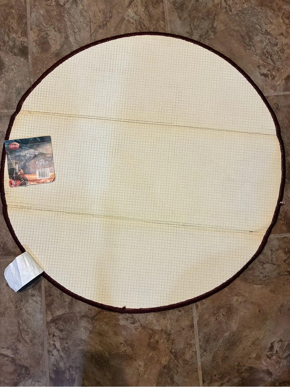Disney Camp Rock Final Jam Round Accent Rug - Blue & Pink